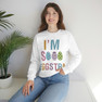 Printify I'm So Eggstra Sweatshirt 