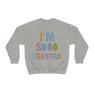 Printify I'm So Eggstra Sweatshirt 