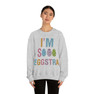 Printify I'm So Eggstra Sweatshirt 