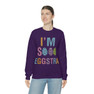 Printify I'm So Eggstra Sweatshirt 