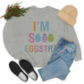 Printify I'm So Eggstra Sweatshirt 