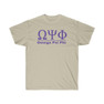 Printify Omega Psi Phi Bar Design Tees 