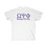 Printify Omega Psi Phi Bar Design Tees 