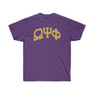 Omega Psi Phi Greek Lettered Arch T-Shirts