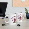  Sigma Phi Epsilon Crest & Year Ceramic Coffee Cup, 11oz 