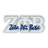 Zeta Phi Beta Script Pins