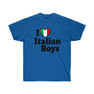 I Love Italian Boys Italian T-Shirt
