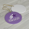  Without Limits - Team Galaxy Round Christmas Shield Ornaments 