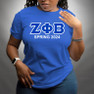  Personalized Zeta Phi Beta Lettered T-shirt - Best Value 