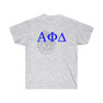  Alpha Phi Delta Greek Cotton Crest Tee 