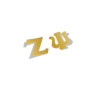 Zeta Psi Big Greek Letter Window Sticker Decals