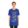 Teach Bravery, Spread Kindness, Accept Difference Bella Canvas T-shirts