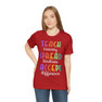 Teach Bravery, Spread Kindness, Accept Difference Bella Canvas T-shirts