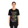  Teach Bravery, Spread Kindness, Accept Difference Bella Canvas T-shirts 
