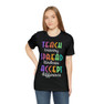 Teach Bravery, Spread Kindness, Accept Difference Bella Canvas T-shirts 