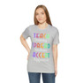  Teach Bravery, Spread Kindness, Accept Difference Bella Canvas T-shirts 