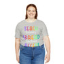  Teach Bravery, Spread Kindness, Accept Difference Bella Canvas T-shirts 