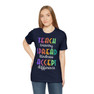 Teach Bravery, Spread Kindness, Accept Difference Bella Canvas T-shirts 