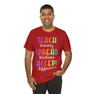  Teach Bravery, Spread Kindness, Accept Difference Bella Canvas T-shirts 