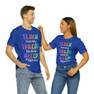  Teach Bravery, Spread Kindness, Accept Difference Bella Canvas T-shirts 