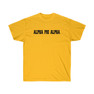  Alpha Phi Alpha College Tees 
