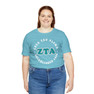 Zeta Tau Alpha Circle Bella Canvas Favorite Tee