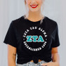 Zeta Tau Alpha Circle Bella Canvas Favorite Tee