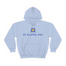  Pi Kappa Phi Logo Hooded Sweatshirts 