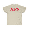 Alpha Sigma Phi Letter T-Shirt