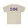 Sigma Phi Epsilon Letter T-Shirt