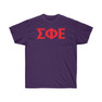  Sigma Phi Epsilon Letter T-Shirt 