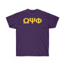 Omega Psi Phi Letter T-Shirt