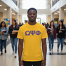 Omega Psi Phi Letter T-Shirt