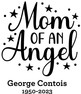 Mom Of An Angel Sticker