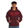 Chi Phi Established Hooded Sweatshirts