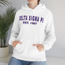 Delta Sigma Pi Established Hooded Sweatshirts