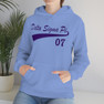 Delta Sigma Pi Tail Hooded Sweatshirts