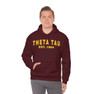 Theta Tau Established Hooded Sweatshirts