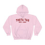 Theta Tau Established Hooded Sweatshirts