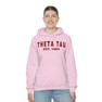 Theta Tau Established Hooded Sweatshirts