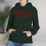 Theta Tau Established Hooded Sweatshirts