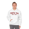 Theta Tau Established Hooded Sweatshirts