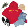  Theta Tau Established Hooded Sweatshirts 