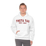  Theta Tau Established Hooded Sweatshirts 