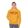  Theta Tau Established Hooded Sweatshirts 