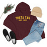  Theta Tau Established Hooded Sweatshirts 
