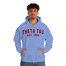  Theta Tau Established Hooded Sweatshirts 