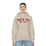  Theta Tau Established Hooded Sweatshirts 