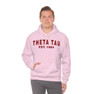  Theta Tau Established Hooded Sweatshirts 