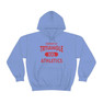  Triangle Property Of Athletics Hooded Sweatshirts 